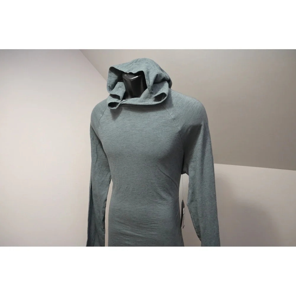 Banana Republic Hoodie Men Medium Green Vintage Tee Slub Lightweight NWT